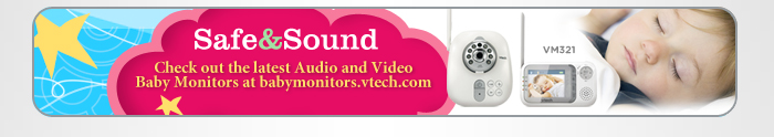 VTech - Safe & Sound - Check out the latest Audio and Video Baby Monitors at babymonitors.vtech.com - VM321