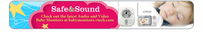 VTech - Safe & Sound - Check out the latest Audio and Video Baby Monitors at babymonitors.vtech.com - VM321