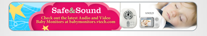 VTech - Safe & Sound - Check out the latest Audio and Video Baby Monitors at babymonitors.vtech.com - VM321