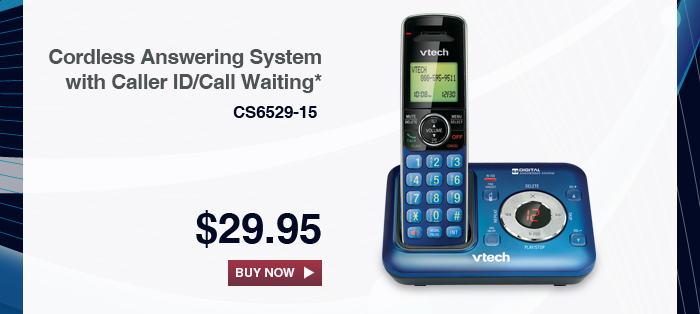 Cordless Answering System with Caller ID/Call Waiting* - CS6529-15 - $29.95