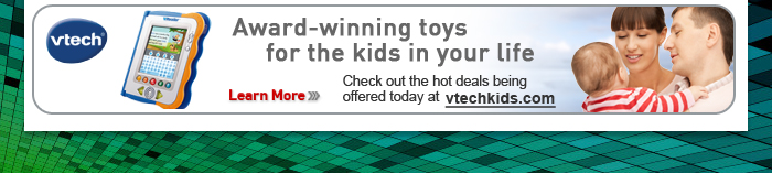 VTech Kids - Award-winning toys for the kids in your life - Learn More - Check out the hot deals being offered today at vtechkids.com