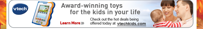 VTech Kids - Award-winning toys for the kids in your life - Learn More - Check out the hot deals being offered today at vtechkids.com