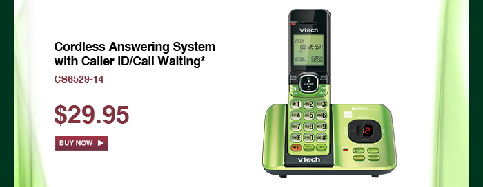 Cordless Answering System with Caller ID/Call Waiting* - CS6529-14 - $29.95