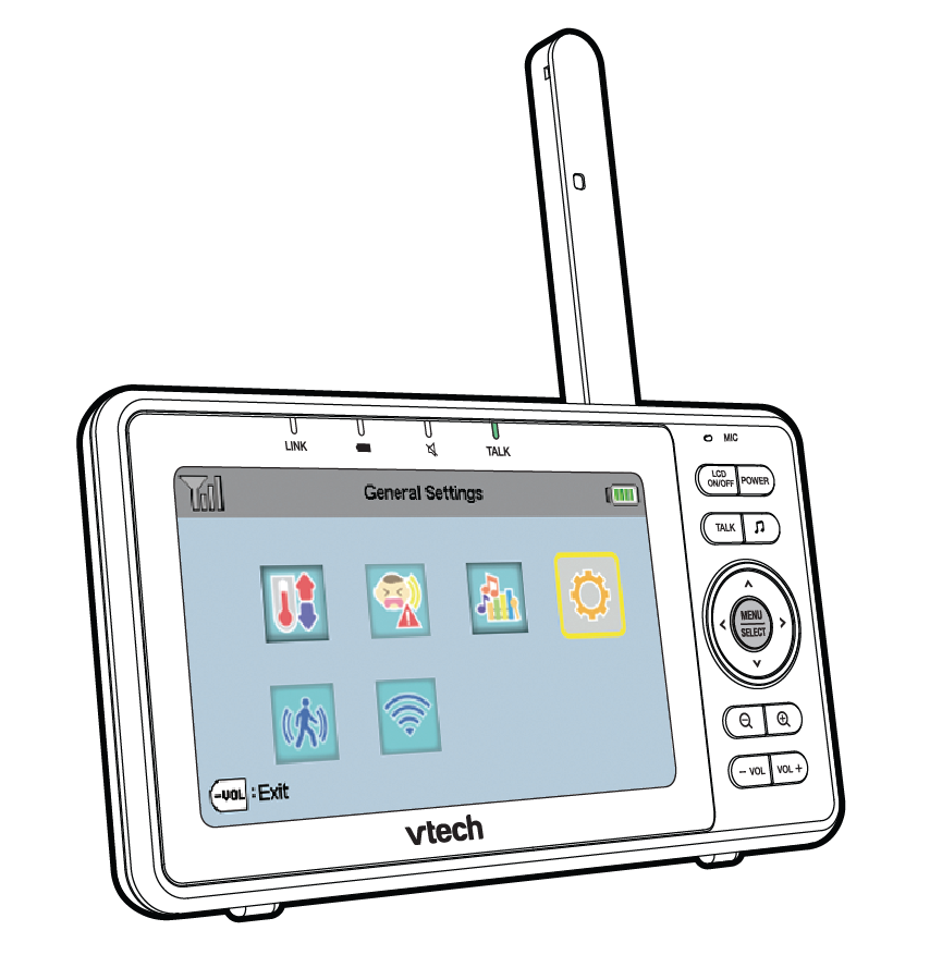 vtech video baby monitor with remote access rm5752