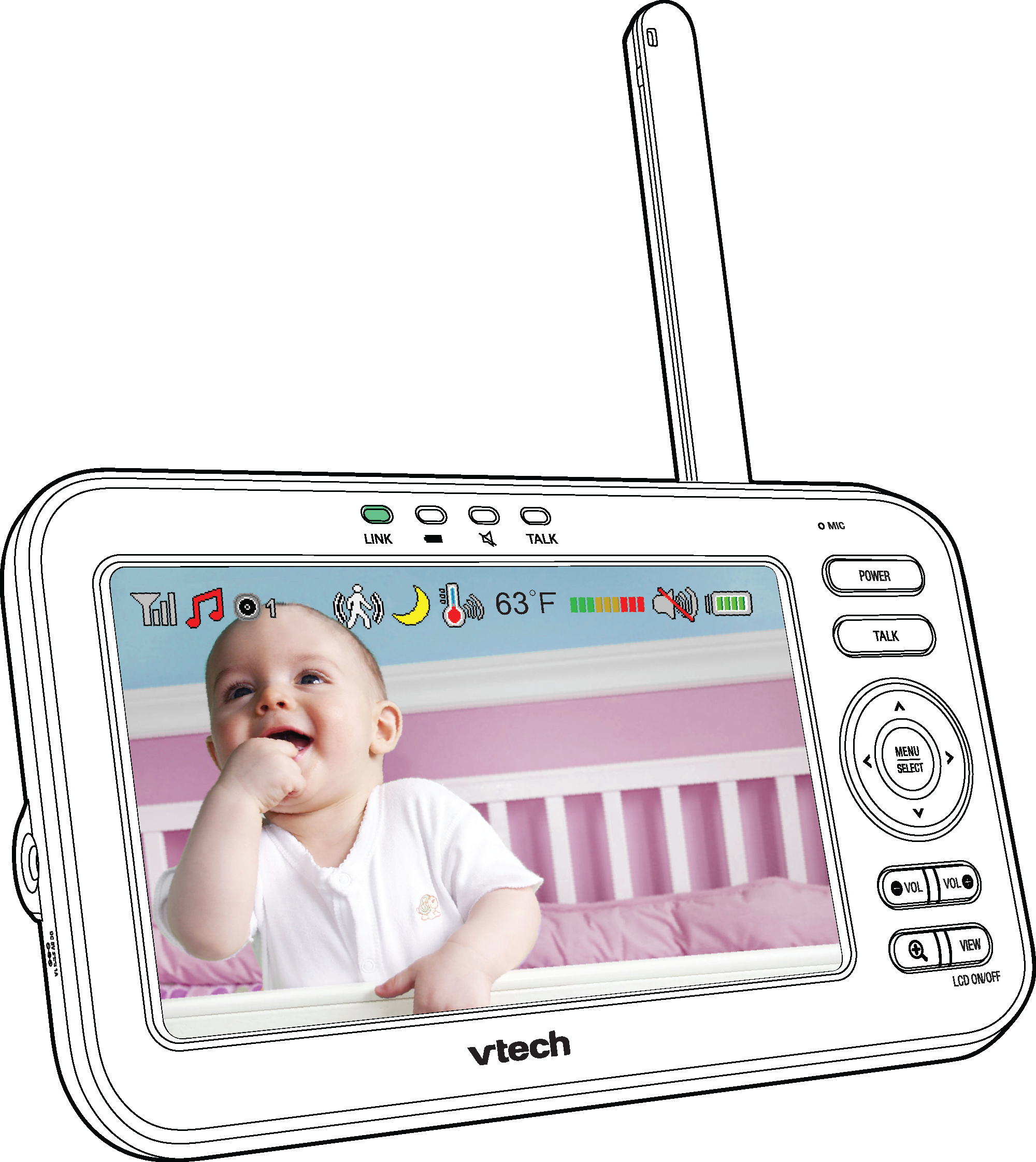vtech baby monitor 5762