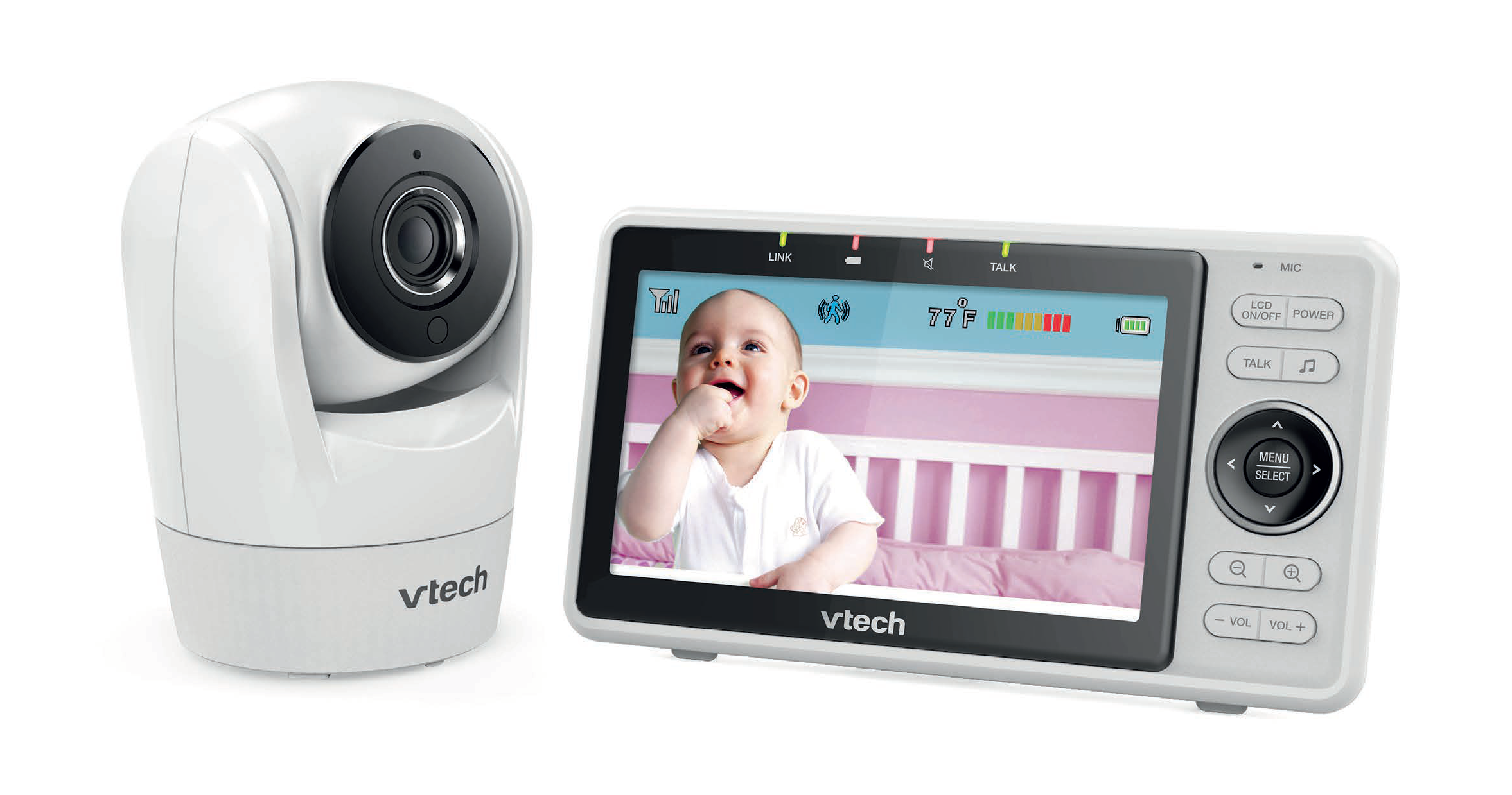 vtech baby monitor no sound
