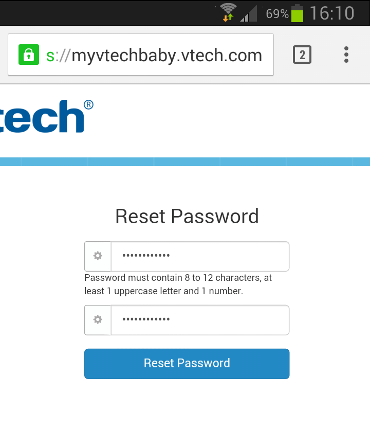 Vtech hotsell vm9900 temperature